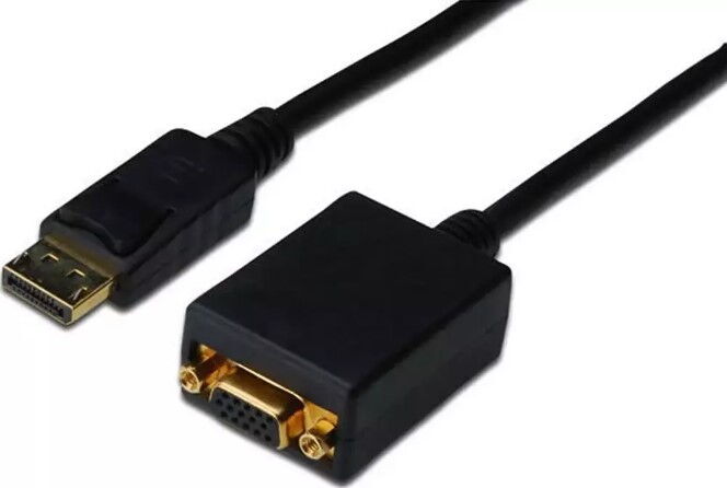 Digitus Displayport Erkek Vga Dişi 15cm Kablo