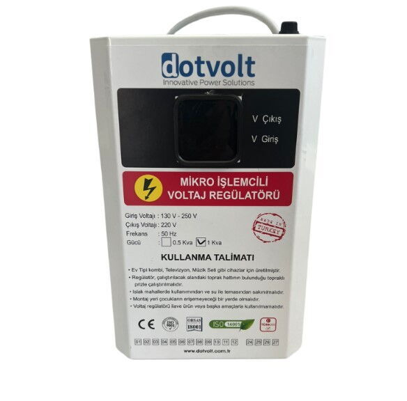 Dotvolt 1000 VA Kombi Voltaj Regülatörü