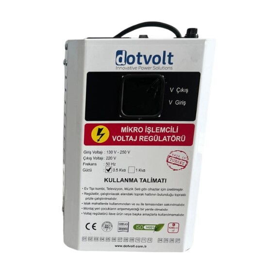 Dotvolt 500 VA Kombi Voltaj Regülatörü