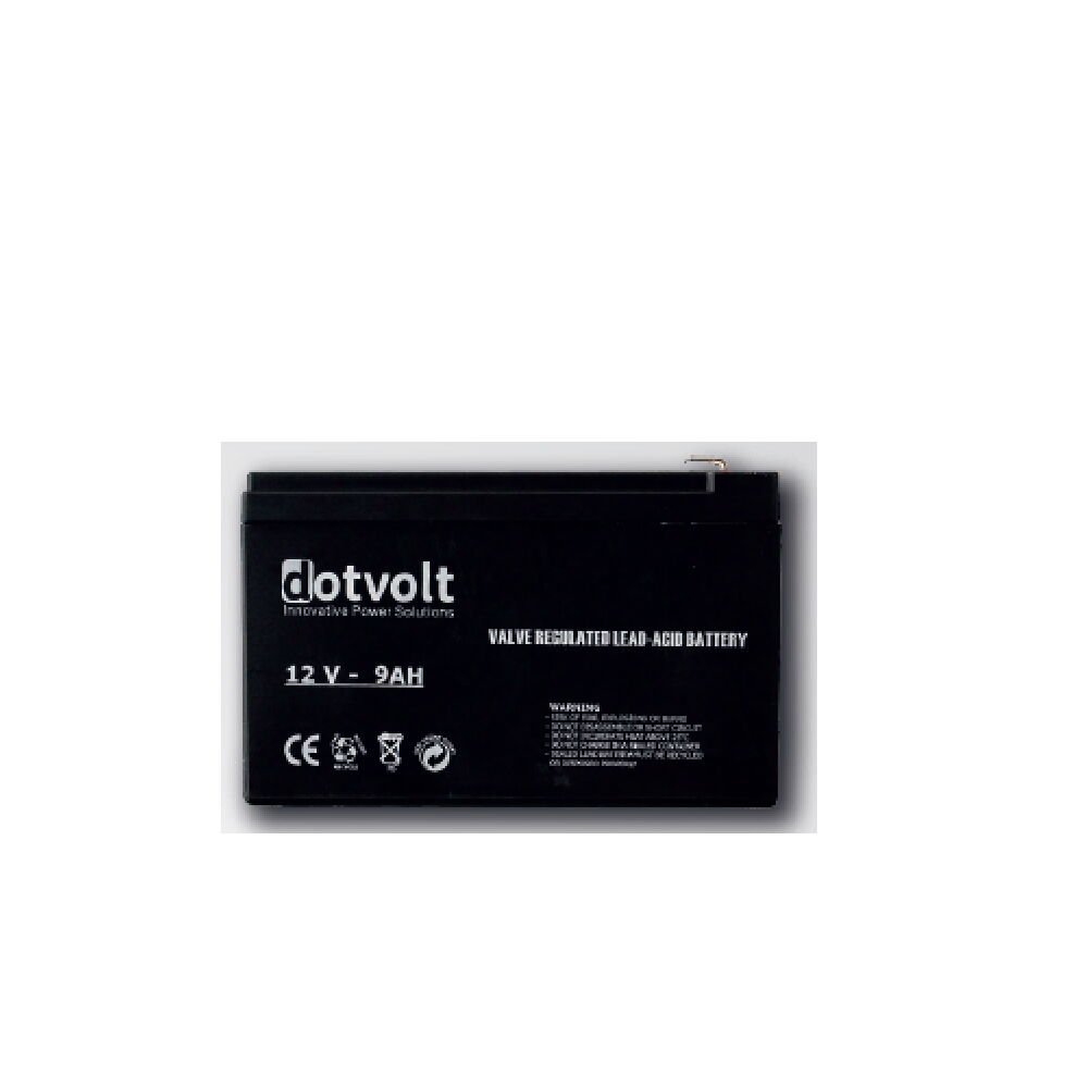 Dotvolt DT9-12 12V 9A Bakımsız Kuru Akü