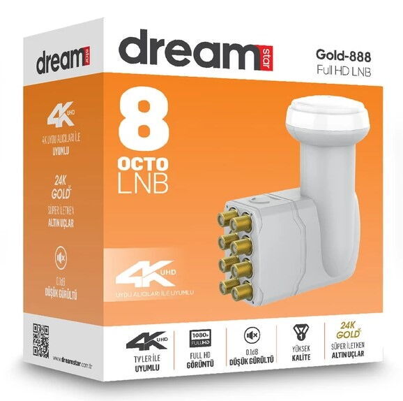 Dreamstar Gold-888 8 li Lnb