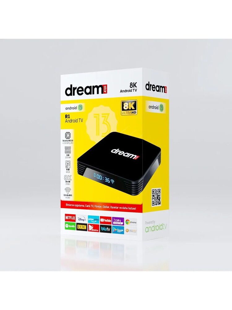 Dreamstar R1 8K Android Tv Box