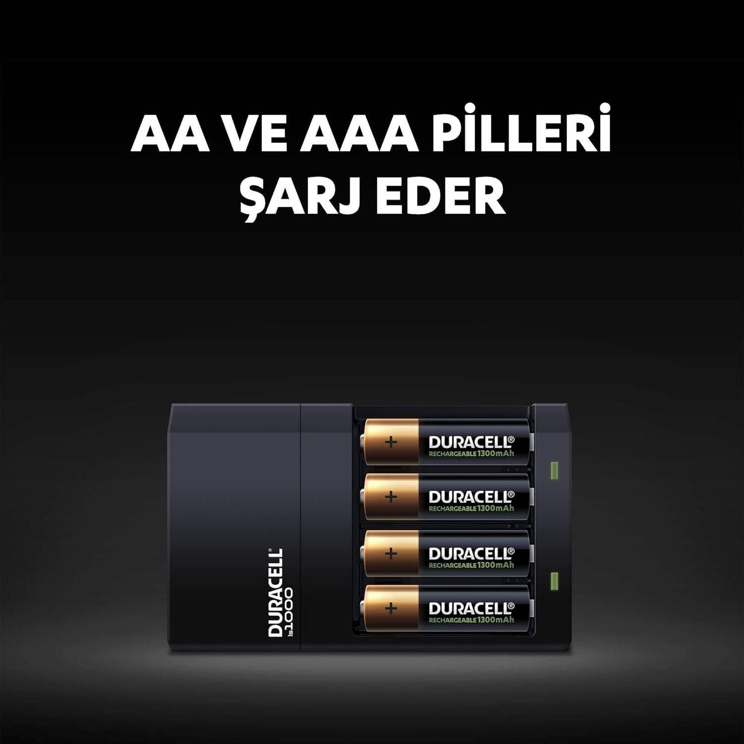 Duracell CEF14 4 lü Pil Şarj Aleti (2+2 Pil Dahil)