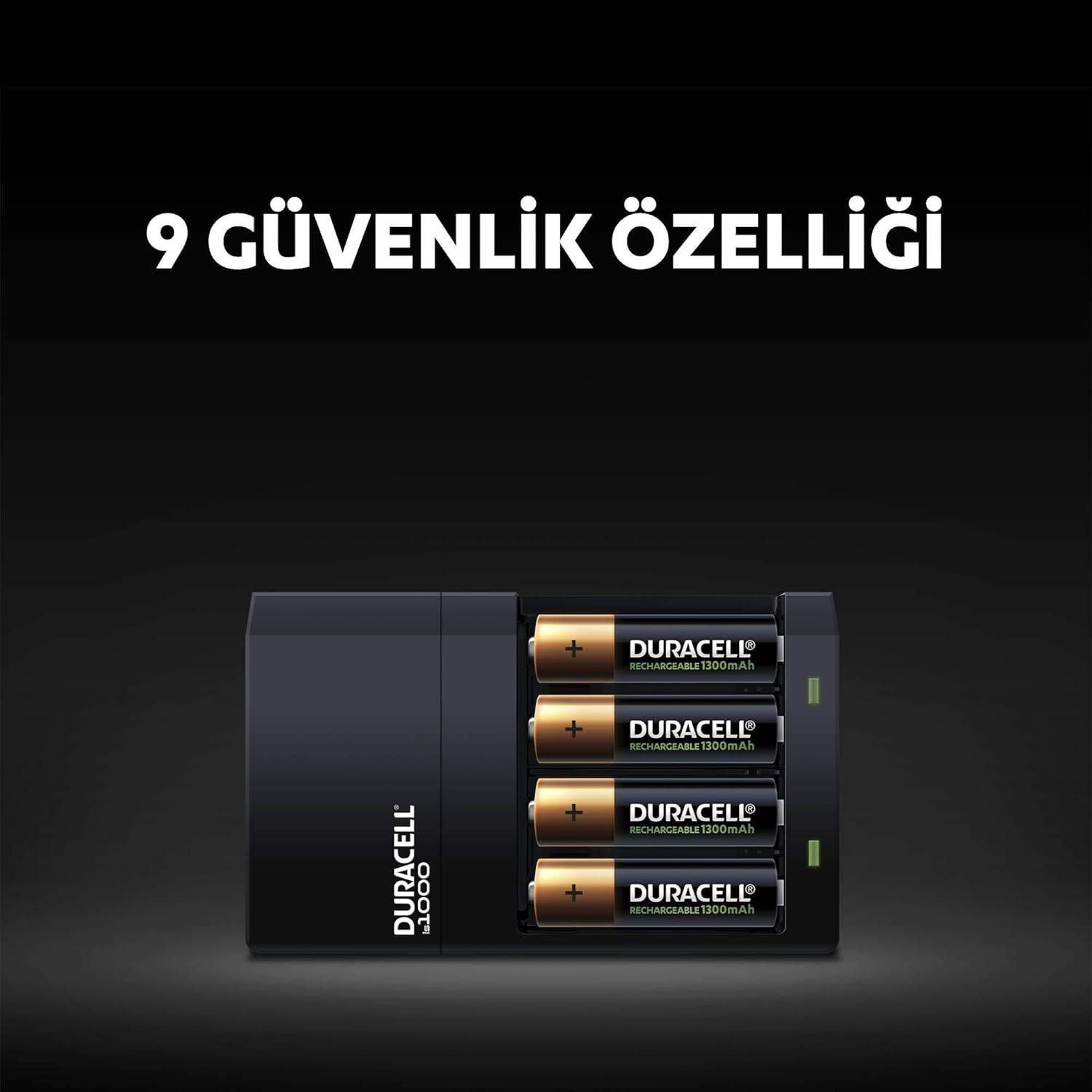 Duracell CEF14 4 lü Pil Şarj Aleti (2+2 Pil Dahil)