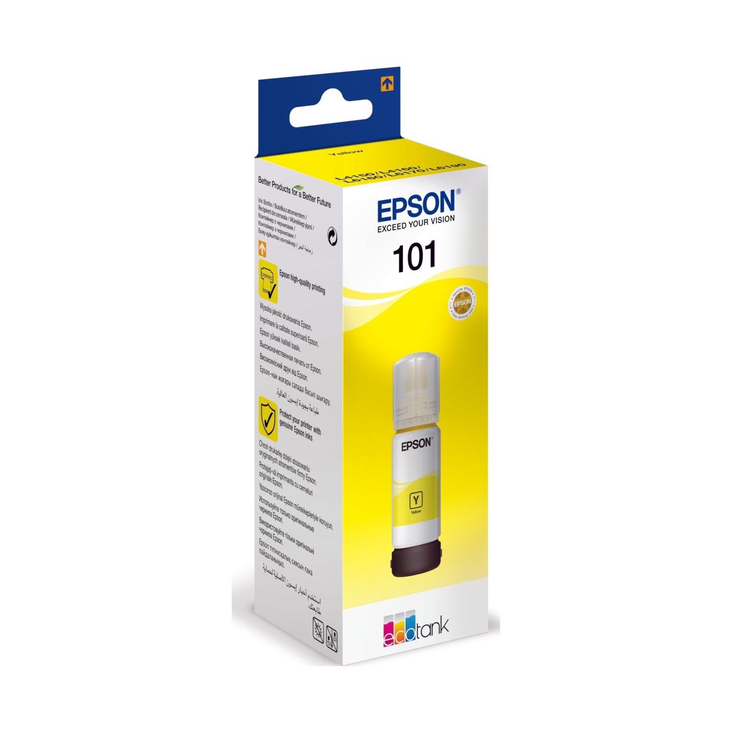 Epson 101 Ecotank 70ml. Mürekkep Yellow (Sarı)