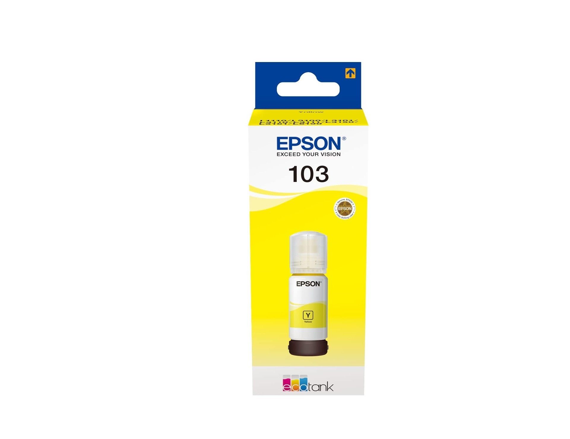 Epson 103 Ecotank 65ml Mürekkep Yellow (Sarı)