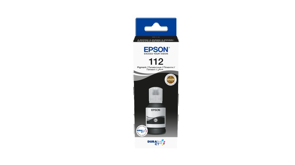 Epson 112 Ecotank 127ml Mürekkep Black (Siyah)