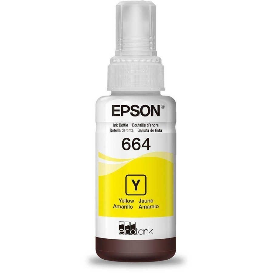 Epson 664 70ml. Mürekkep Yellow (Sarı)