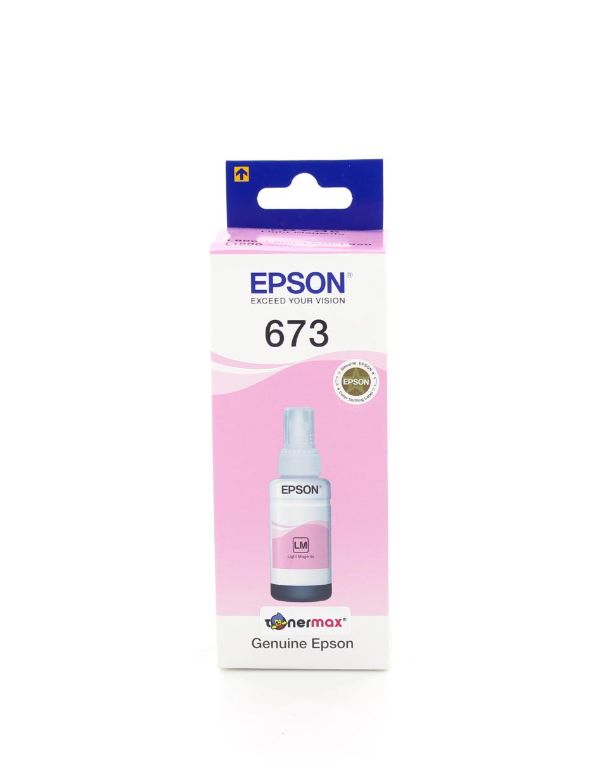 Epson 673 70ml. Mürekkep Light Magenta (Açık Kırm)