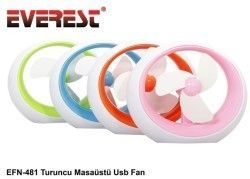 Everest  EFN-481 Usb Pembe Masaüstü Fan