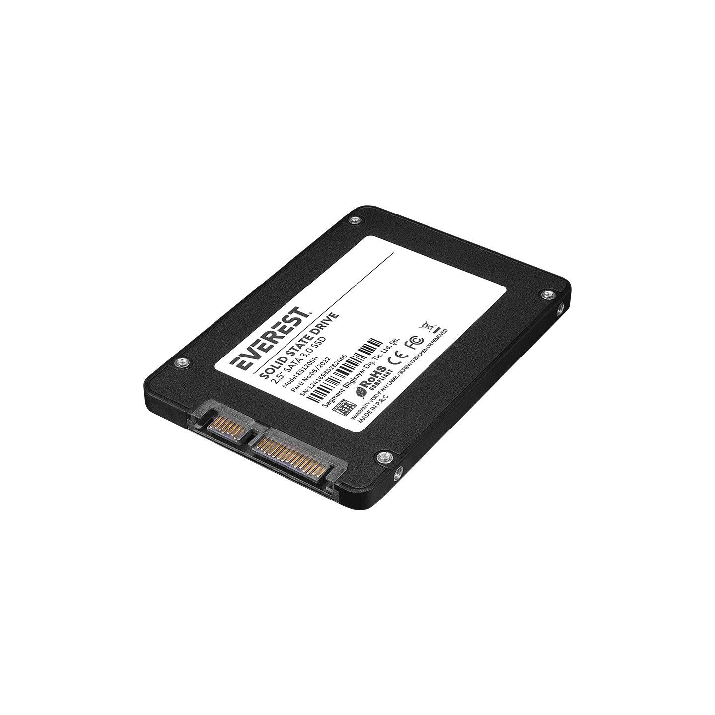 Everest ES120SH 120Gb 2.5" Sata3 3D Nand Ssd Disk