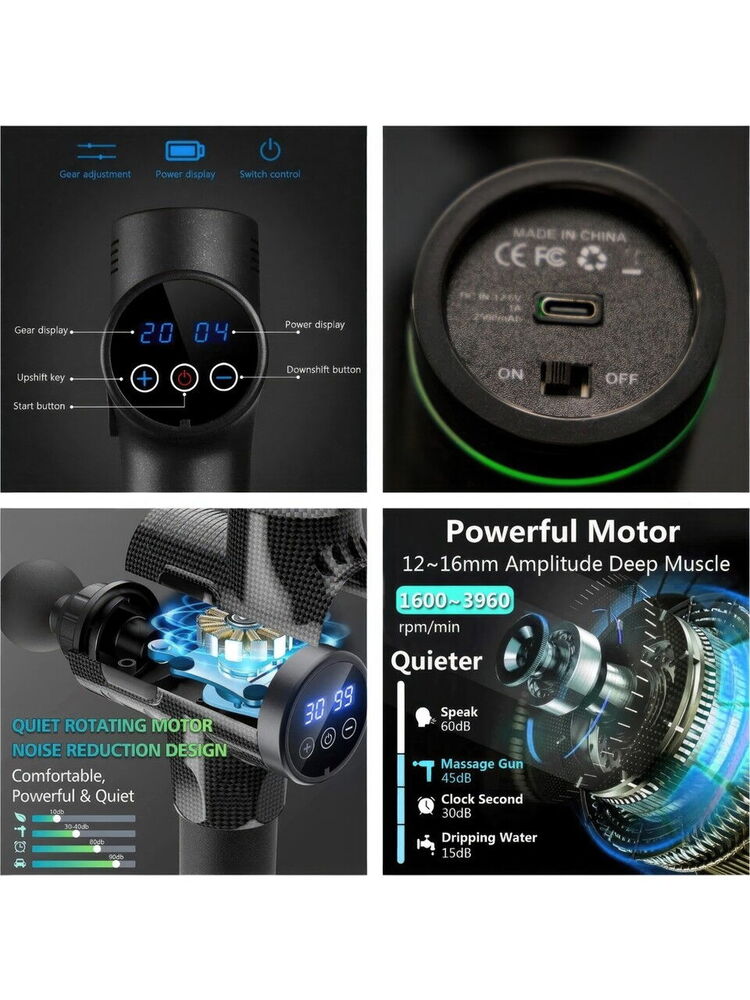 Everest EV-MT51 Şarjlı Masaj Tabancası