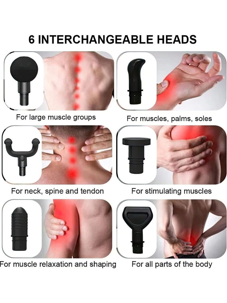 Everest EV-MT51 Şarjlı Masaj Tabancası