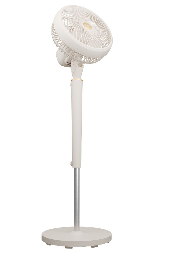 Everest FAN12 9" Ayaklı Vantilatör Krem/Gold