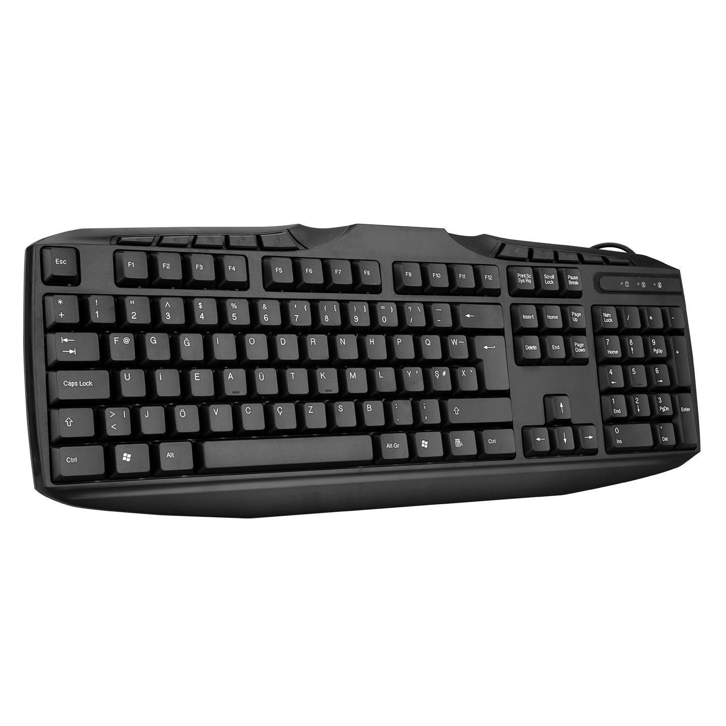 Everest KB-250F Siyah Usb F Multimedia Klavye