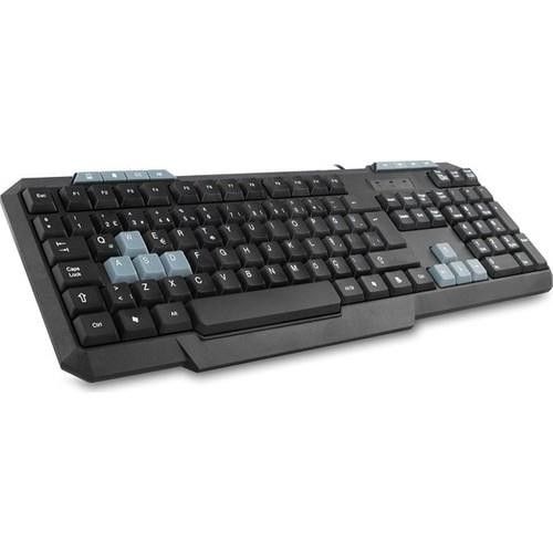 Everest KB-700 Siyah Usb Q Multimedia Klavye