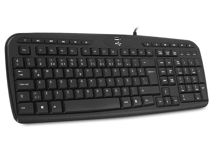 Everest KB-799 Siyah Usb Q Multimedia Klavye