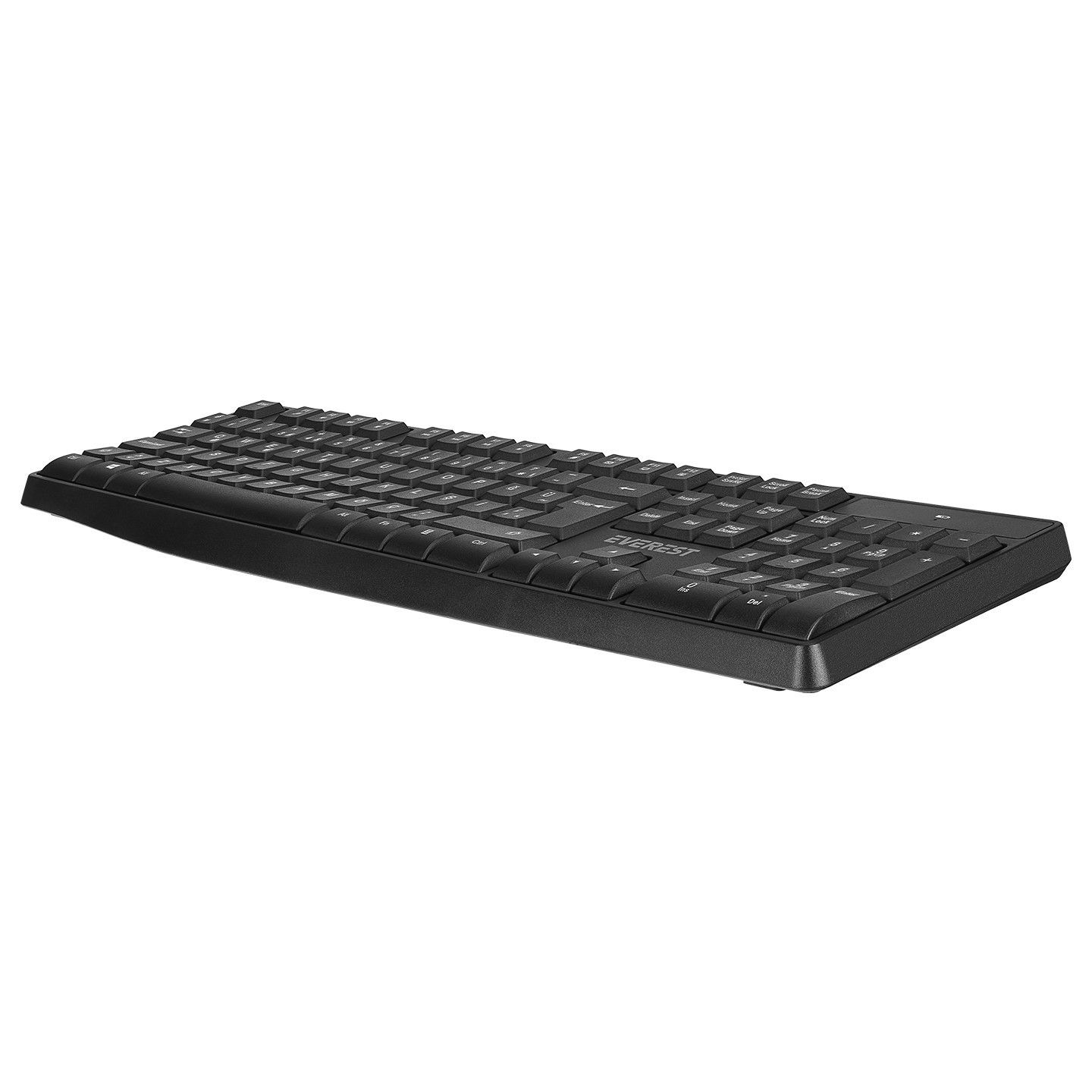 Everest KM-7500 Siyah Kablosuz Klavye Mouse Set