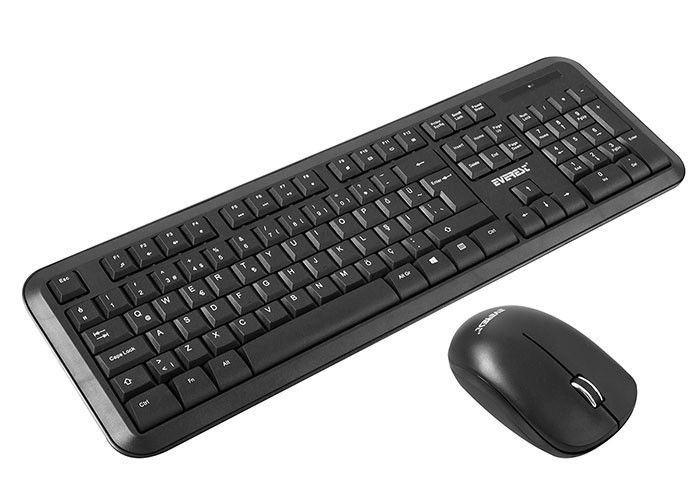 Everest KM-8100 Usb Kablosuz Q Klavye Mouse Set