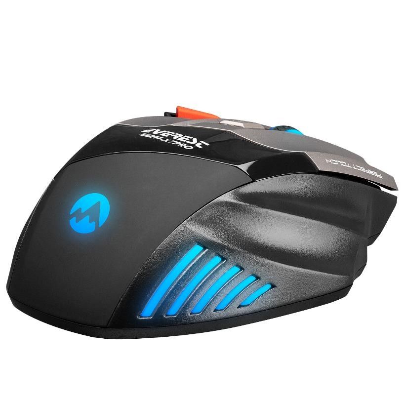 Everest SGM-X7 Pro Siyah 7200 Dpi Oyuncu Mouse+Pad