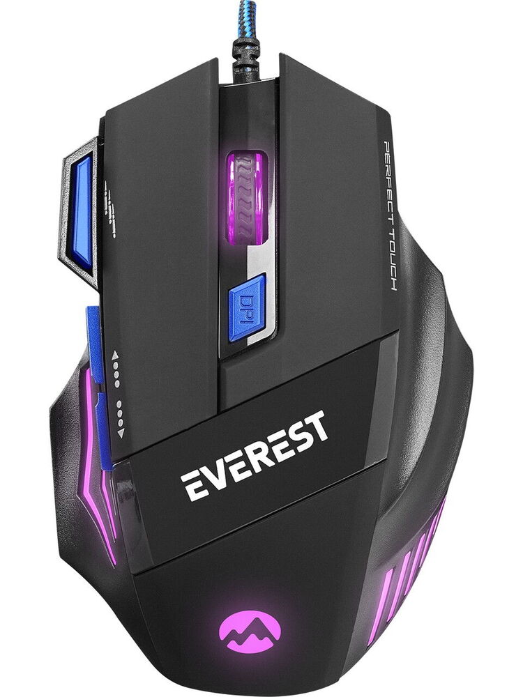 Everest SM-G23 X-Speed RGB Oyuncu Mouse+Mouse Pad