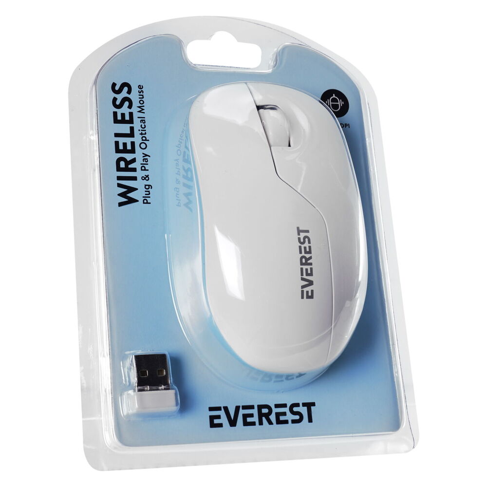 Everest SMW-973 Beyaz Kablosuz Mouse