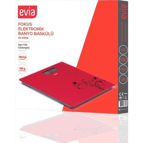 Evia Fokus EA-4107K Elektronik Banyo Baskülü