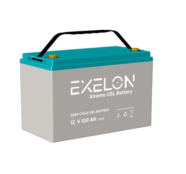 Exelon 12V 100Ah Jel Akü