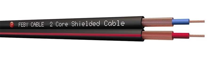 Feby 1350 2x0.22mm Bitişik Blendajlı 2 li Kablo