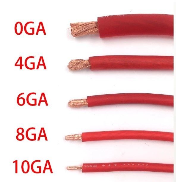 Feby 6GA Bakır Power Kablo (m50)