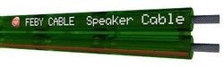 Feby FC-1403 2X1.50mm Hoparlör Kablosu Şeffaf-Yeş
