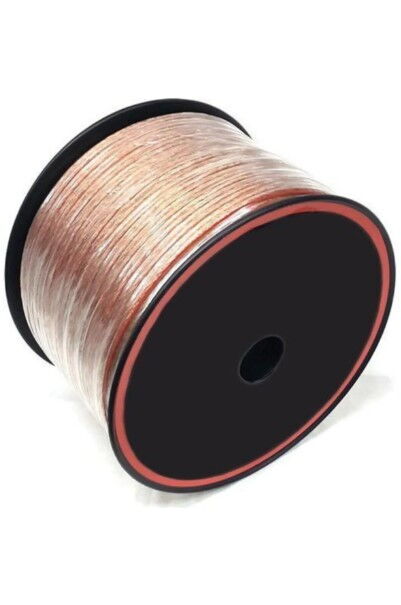 Feby PS2150 2X1.50mm Hoparlör Kablosu Şeffaf Kırm.