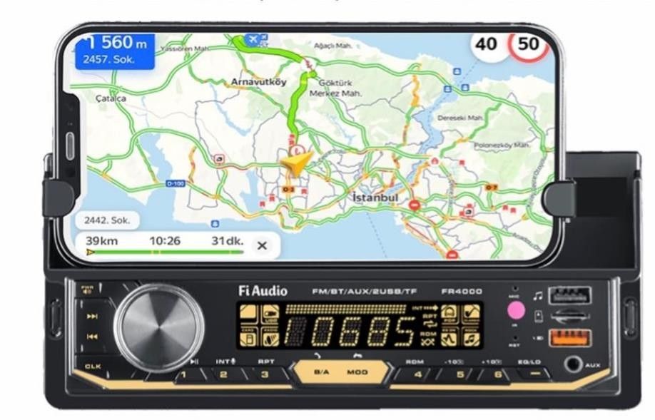 Fi Audio FR4000 FM/BT/AUX/2 USB/TF Oto Teyp
