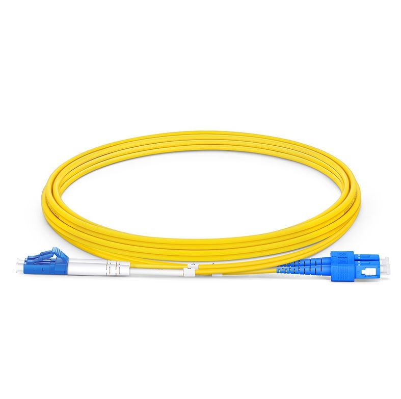 FO LSZH Patch Cord LC-LC SM 9/125 DX 1m