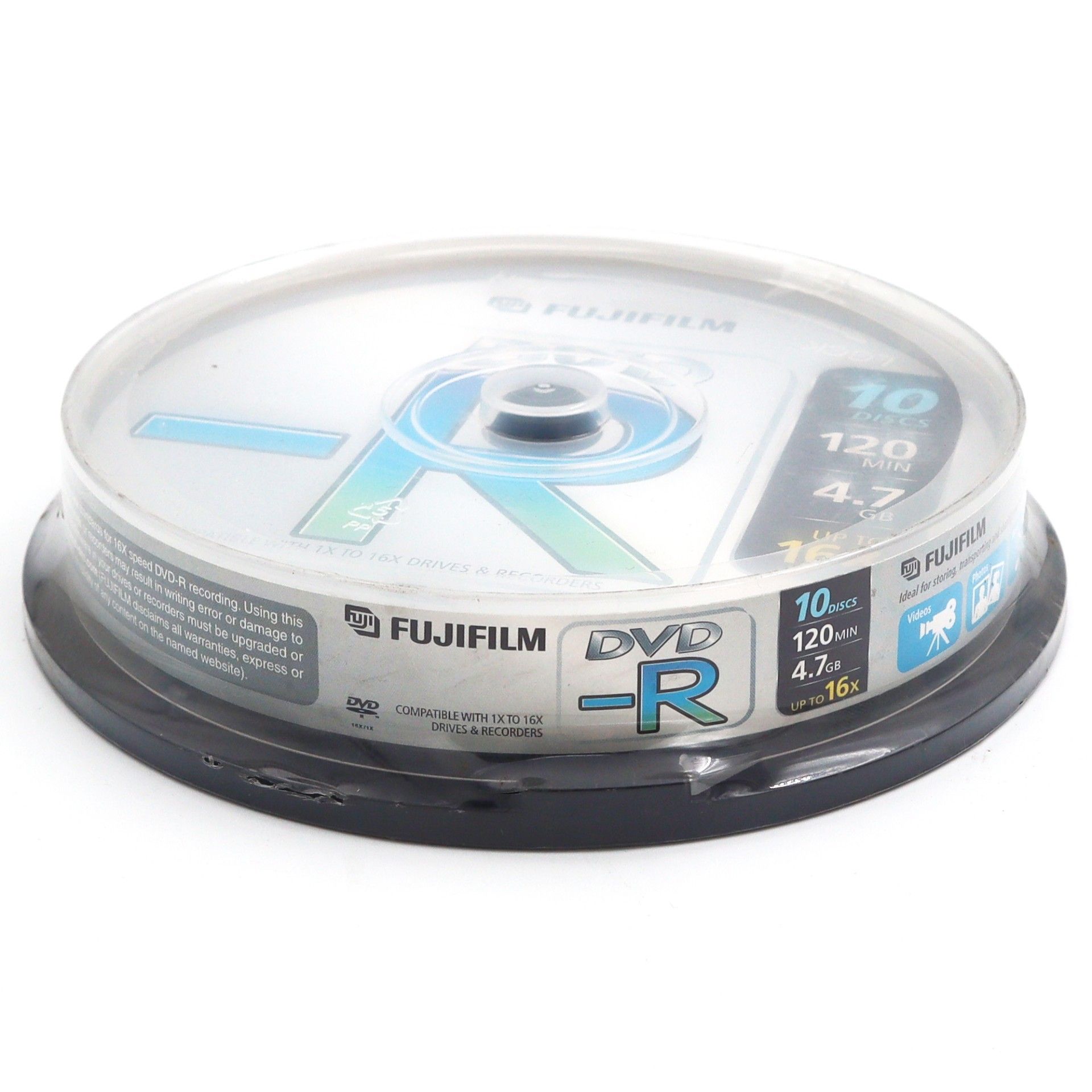 Fujifilm 16x DVD-R 4.7 Gb 10 lu Paket