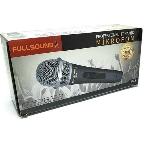 FullSound K-1426B 600 Ohm Kablolu El Mikrofonu