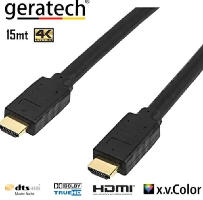 Geratech UHD 4Kx2K 3D Hdmi Kablo 15m.