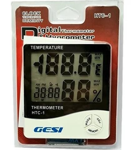 TeknoGreen HTC-1 Sıcaklık Nem Ölçer Termometre
