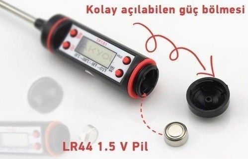 Gesi TP-101 Sıvı Tipi Dijital Termometre