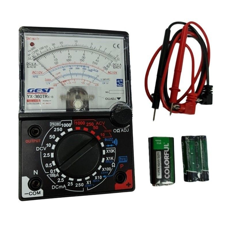 Gesi YX-360TRE-B Analog Multimetre