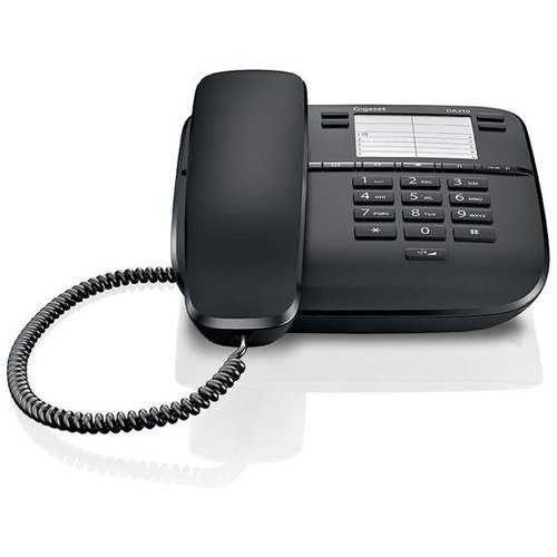 Gigaset DA310 Kablolu Masa Telefonu Siyah