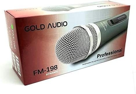 Gold Audio FM-198 Dinamik Mikrofon