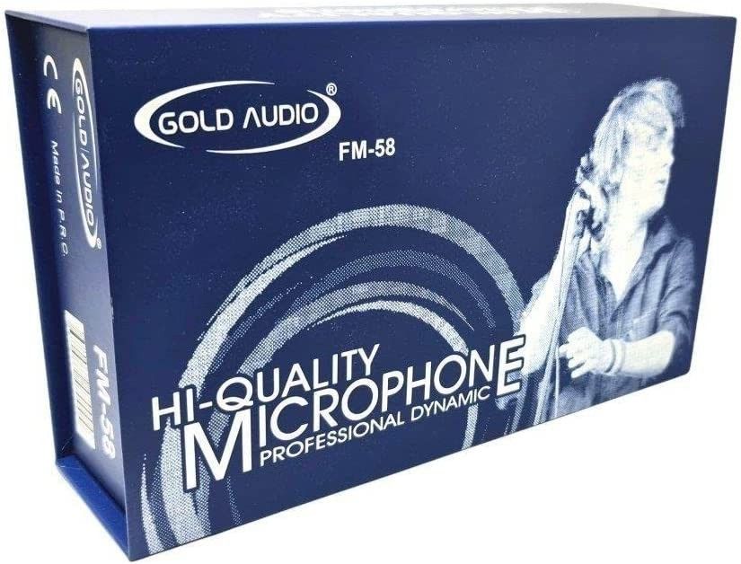 Gold Audio FM-58 Dinamik Mikrofon