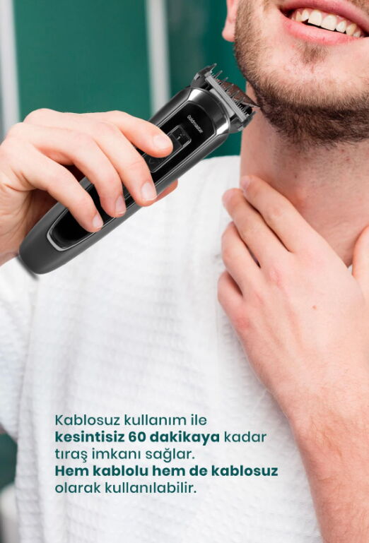 Goldmaster Axel GM-9124 13in1 Erkek Bakım Seti