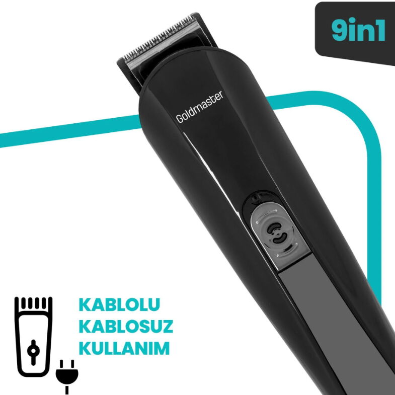 Goldmaster Filinta GM-7171 9in1 Erkek Bakım Seti