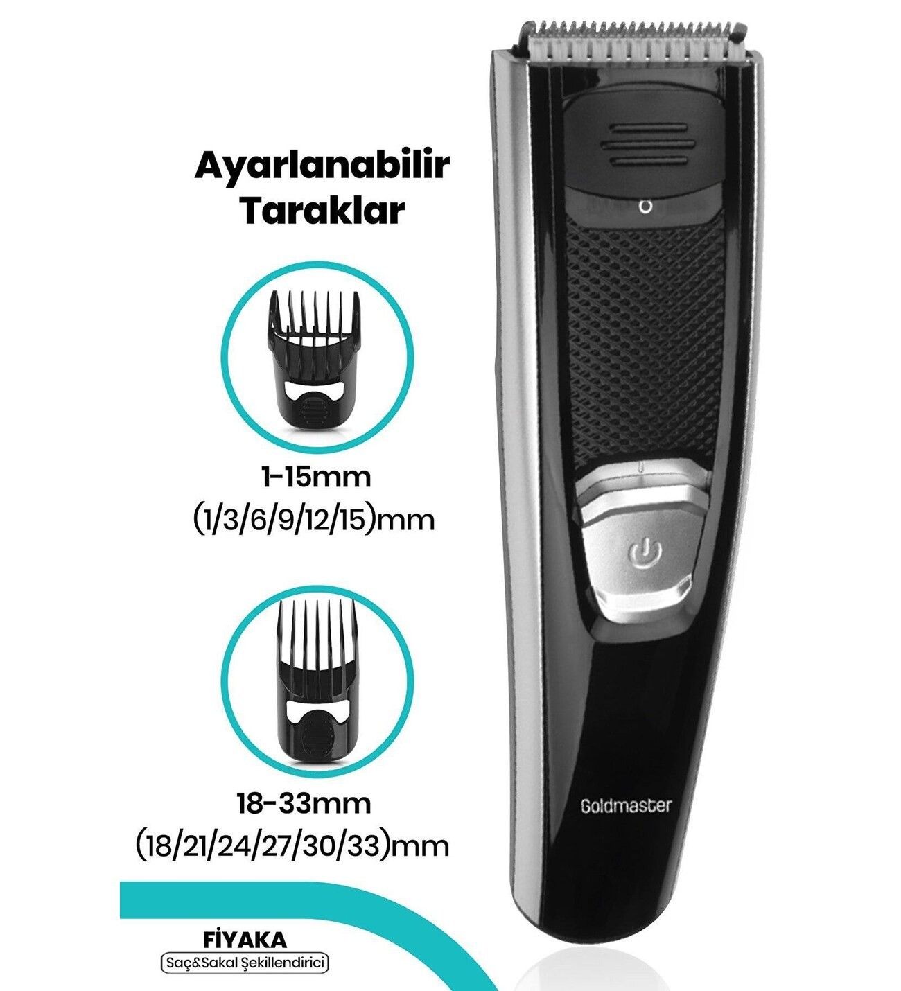 Goldmaster Fiyaka GM-8100 Saç Sakal Şekillendirici