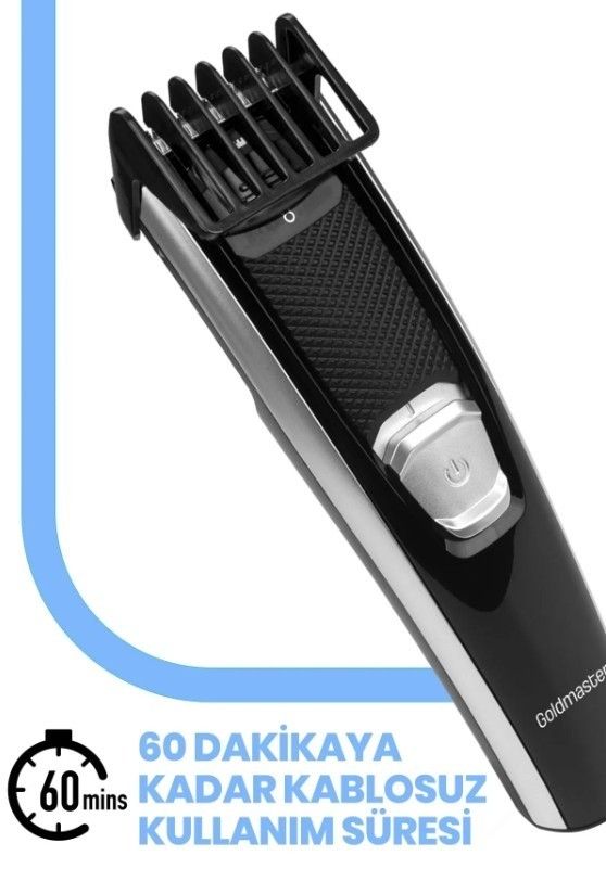 Goldmaster Risto GM-8117 Nero Saç Sakal Kesme.Mak.