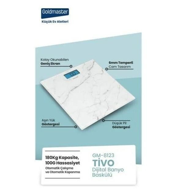 Goldmaster Tivo GM-8123 Dijital Banyo Baskülü