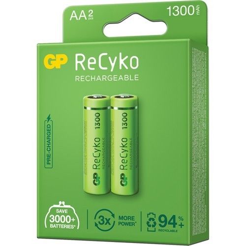 GP 130AAHCE-2EB2 1300mAh AA Şarjlı Pil 2 li
