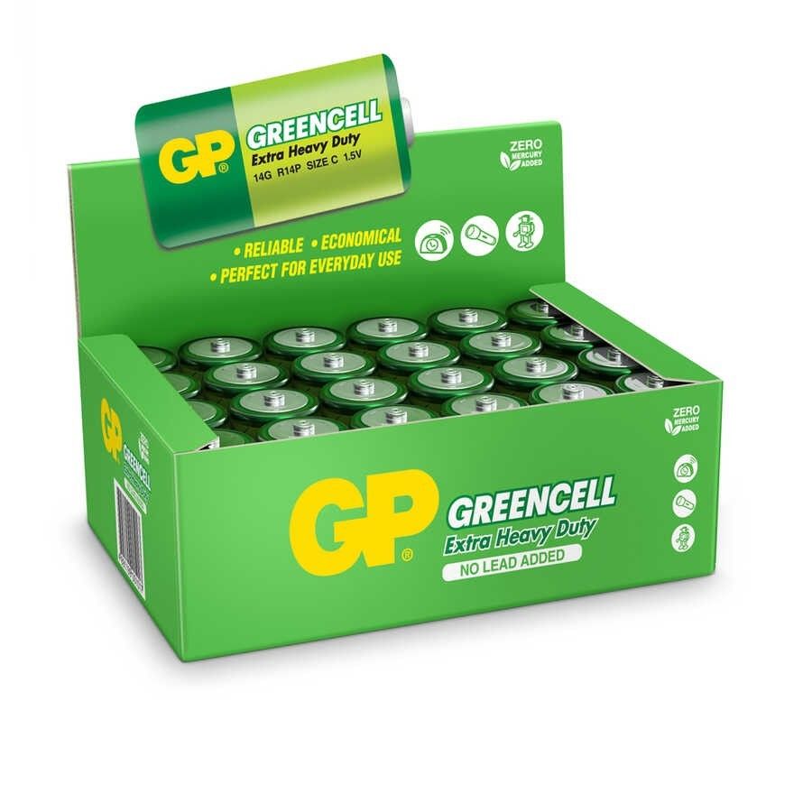 GP 14G-2S2 Greencell Orta C Boy 1.5V (2 li Paket)